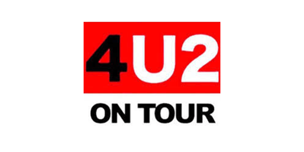 Logo du concert événement de musique 4U2 On Tour pour la prestation de photo par Walex